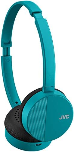 JVC HA-S23 W On-Ear Bluetooth Headphones – Ultra-Lightweight, Foldable Design with 17-Hour Battery Life for Effortless Listening – Versatile Compatibility for All Devices (Vibrant Blue)
