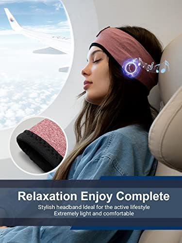 Ultimate Bluetooth Sleep Headphones Headband for Side Sleepers – Premium Wireless Music Mask with HD Sound for Travelers, Yogis, and Meditation Lovers – Unleash Effortless Comfort and Serenity with Cutting-Edge Connectivity and Relaxing Audio Experience