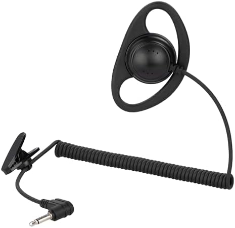 Arrowmax ASK75 Clear Tube Earpiece – FBI Style Listen-Only Headset for Seamless Communication with Motorola, Kenwood & Icom Radios – Ultimate Clarity, Discretion & Comfort for Security Professionals and Event Coordinators – Lightweight, Durable Design for Reliable Performance in Any Environment