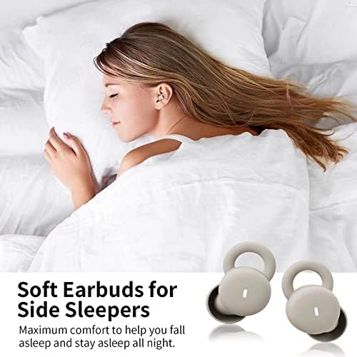 Ultra-Compact Bluetooth Sleep Earbuds for Side Sleepers – Discreet Noise-Blocking Wireless Headphones for Uninterrupted Rest and Active Lifestyles – Perfect for Travel, Sports, and Deep Sleep Comfort