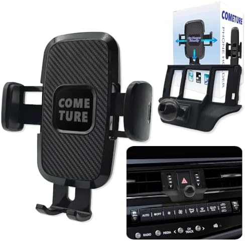 Experience Unmatched Convenience with the COMETURE Lexus Car Phone Holder – Ultimate Smartphone Mount with 360° Rotation for All Devices, Effortless Installation & Sleek Interior Design, Ideal for i Phone and Android Users – Secure Cradle for Navigation & Hands-Free Calls