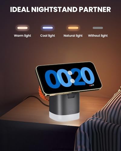 Travel-Ready Joy Geek 3-in-1 Wireless Charging Station – Fast Mag-Safe Charger for i Phone 16-12 Series, Apple Watch Series 10-2, and Air Pods Pro – Ultimate Compatibility and Speed for On-the-Go Lifestyle