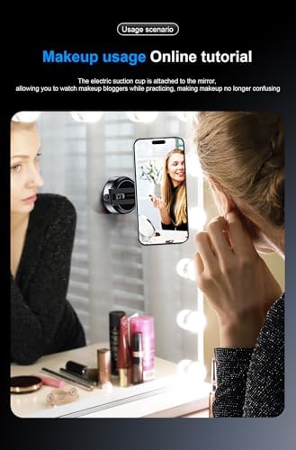 Revolutionary 2025 Vacuum Magnetic Phone Stand: 360° Double-Sided Extension for Enhanced Accessibility, Portable & Foldable Design for i Phone 16/15/14/13/12 – Unmatched Stability & Versatility for Driving and Daily Use