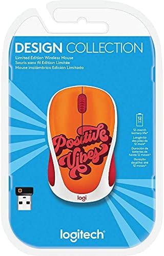 Transform Your Workspace with the Logitech Design Collection Golden Garden Limited Edition Wireless Compact Mouse – A Unique Blend of Artistry and Ergonomics for Effortless Navigation and Style!