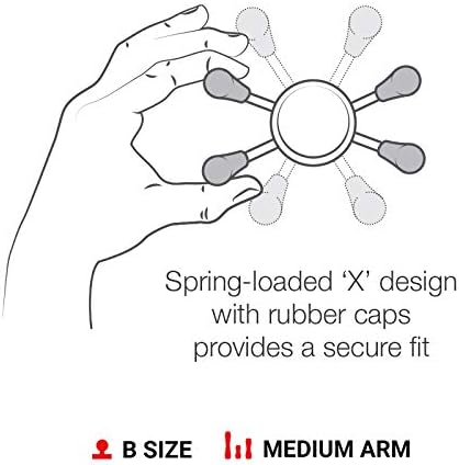 Universal RAM Mounts X-Grip Phone Holder – Secure, Durable Cradle with 360-Degree Rotation for RAM B Size 1″ Ball – Perfect for Cars, Bicycles & Hands-Free Access