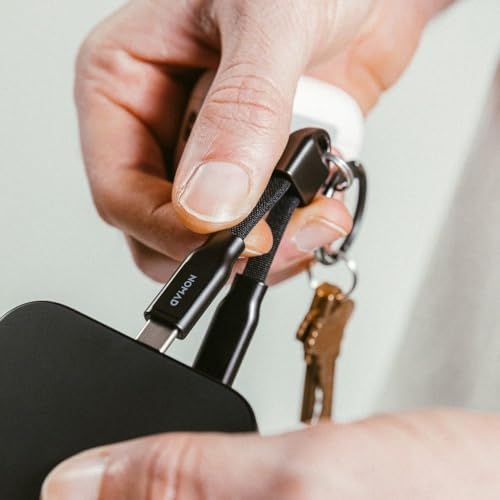 ChargeKey 240W V2 – USB C to USB C Keychain Charger – The Ultimate Charging Solution for The Modern, Portable Charger for iPhone, USB Keychain – Enhanced Compatibility and Speed