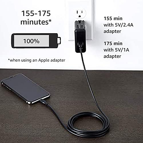 Amazon Basics MFi Certified 2-Pack Lightning Charger Cables – 6 Foot USB-A to Lightning, Optimized for i Phone 14, 13, 12, 11, X, Xs Pro, Pro Max, Plus & i Pad – Durable ABS Design for Fast Charging & Data Syncing, Sleek Black Finish, Essential Backup Solution