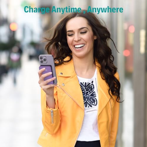 Ultra-Slim 6000 m Ah Portable Charger with Built-in Cables – Lightweight Fast Charging Power Bank for i Phone, Samsung, and Android Devices – Perfect Travel Companion for On-the-Go Power Solutions