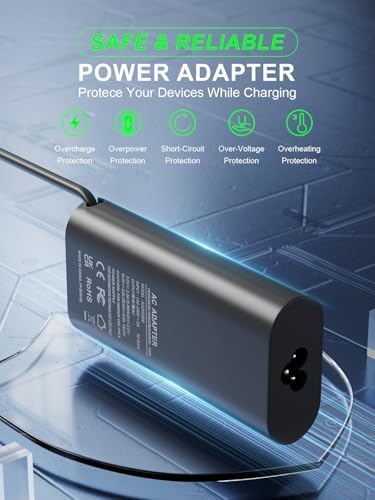 Universal 100 W USB-C Fast Laptop Charger – High-Speed Power Adapter for Mac Book, Dell, Lenovo, HP, Asus, Acer & More – Compact, Safe, and Versatile Solution for All USB-C Devices – Experience Rapid Charging On-the-Go