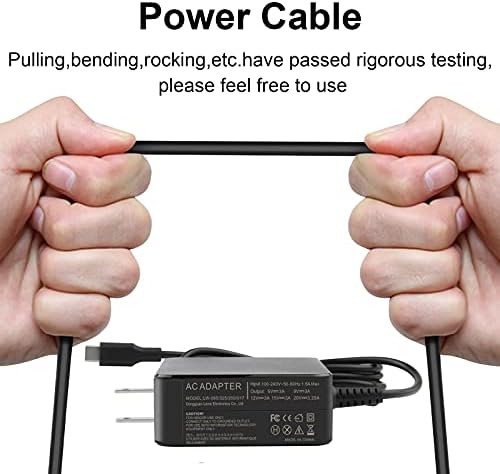 Universal 65 W USB-C Power Adapter Charger for Mac Book, Lenovo, ASUS, Dell, Acer & More – Fast Charging Compatibility for All Laptops & Smartphones – Travel-Friendly Design with Global Voltage Support – Premium Quality & 24/7 Customer Care