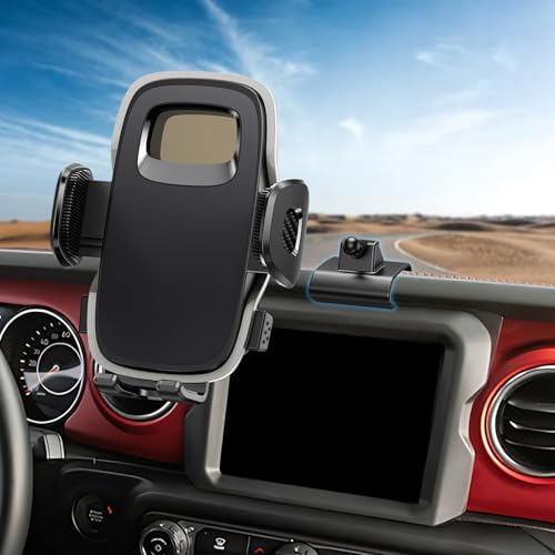 ELOHEI Custom Phone Mount for Volkswagen Golf 8 MK8 R GTI (2020-2024) – Ultimate Car Phone Holder for Enhanced Driving Experience, Quick-Release Design, 360-Degree Rotation, and Exceptional Compatibility with All Smartphone Sizes – Essential VW Golf Accessory for Navigation and Hands-Free Use