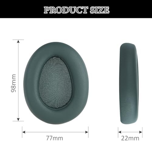 Enhance Your Audio Experience with Aiivioll JBuds Lux ANC Replacement Ear Pads – Premium Protein Leather & Noise Isolation Foam for JLAB Wireless Headphones in Elegant White – Effortless Installation for Ultimate Comfort and Superior Sound Quality