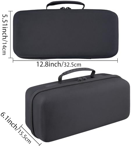 Ultimate Protection for On-the-Go Charging: co2 CREA Hard Travel Case for Anker Power Core Reserve 192 Wh Power Bank – Lightweight, Shockproof, and Stylish Black Design with Custom Compartments for Accessories and Quick Access Zippers