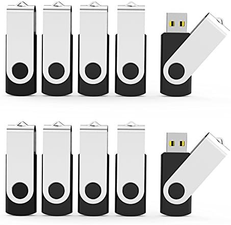 High-Speed Aiibe 64 GB USB Flash Drive 10-Pack | Reliable USB 3.0 Thumb Drives for Effortless Data Transfer | Ideal Storage Solution for Home, Office & Education | Versatile Memory Stick Set with Enhanced Compatibility