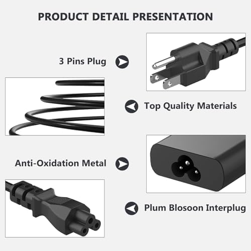 High-Efficiency 65 W & 45 W USB-C Laptop Charger for Dell Latitude & XPS Models – Rapid Charging with Smart Chip Tech for Optimal Safety – Universal Compatibility with Multiple Dell Models – Portable Power Adapter with Advanced Protection Against Overheating, Short Circuits, and Voltage Surges – Ideal for Home Office, Travel, and On-the-Go Efficiency – Reliable FCC & Ro HS Certified Charger for Safe Device Performance – Versatile Charging Solution for Your Everyday Needs