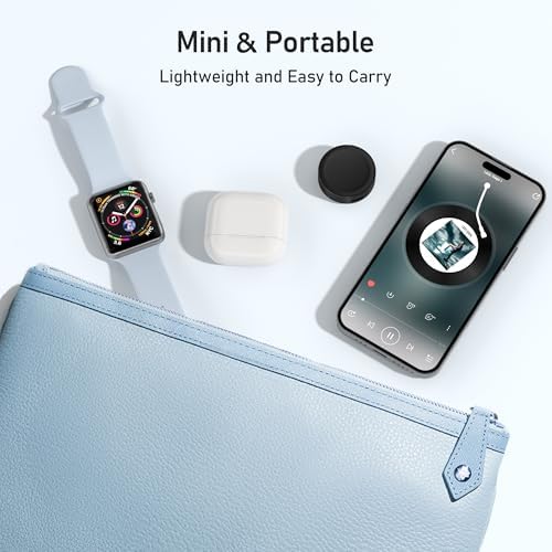 Elevate Your Charging Experience with the Elebase Ultra-Fast Magnetic Portable Apple Watch Charger – Seamless Wireless Solution for Series 10, 9, 8, 7, 6, Ultra 2 & SE – USB-C & i Phone Compatible – Lightweight, Durable, and Perfect for On-the-Go Power Management and Efficiency