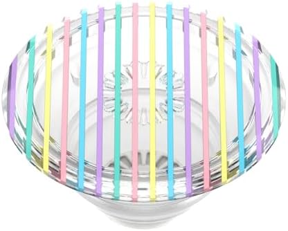 Mag Safe-Compatible Glitter Pop Socket Phone Grip & Stand – Stylish Clear Kickstand for Secure Wireless Charging and Effortless Media Viewing, Essential Cute Accessory for Enhanced Mobile Experience