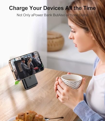 Revolutionary Magnetic Power Bank 10000 m Ah with Active Cooling Fan – Foldable Wireless Charger for i Phone 16/15/14/13/12 Pro/Pro Max/Plus/Mini – High-Speed Charging Solution for Ultimate Portability and Performance