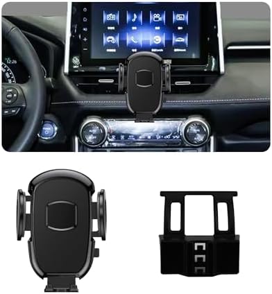 Car Phone Holder Fits for Toyota RAV4 2019-2024[Only fits for 2019-2024],Car Phone Mount Snugly fit Navigation Bracket Air Vent, Fits for 4.7-7 inch Phones,360° Rotation, Easy to Install – Enhanced Compatibility and Speed