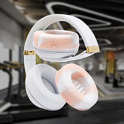 Upgrade Your Beats: WC Sweat Z Studio Earpad Covers for Studio 2 & 3 | Revolutionary Sweatproof Design, Effortlessly Washable, Perfect Fit | Unmatched Protection for Headphones & Enhanced Comfort