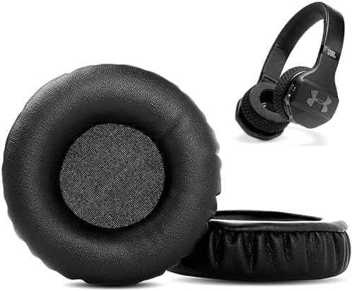 Ultimate Comfort Replacement Earpads for JBL Under Armour Sport Wireless Train Headphones – Premium Leather & Memory Foam Cushions for Superior Sound Isolation and Perfect Fit – Essential Wireless Audio Enhancement Accessories