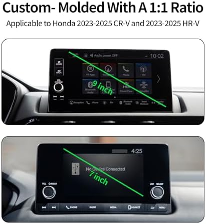 Maser Weller Premium Car Phone Holder for Honda HR-V & CR-V (2023-2025) – 360° Rotatable Mag Safe-Compatible Mount for 7/9-Inch Screens – Tool-Free Installation with Secure Fixed Clip Design for Ultimate Convenience and Safety