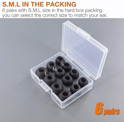 Upgrade Your JBL Tune Buds with Premium Silicone Eartips – 12 Pack in Stylish Purple for Unmatched Comfort and Enhanced Sound Isolation, Perfect Fit for Every Ear Shape