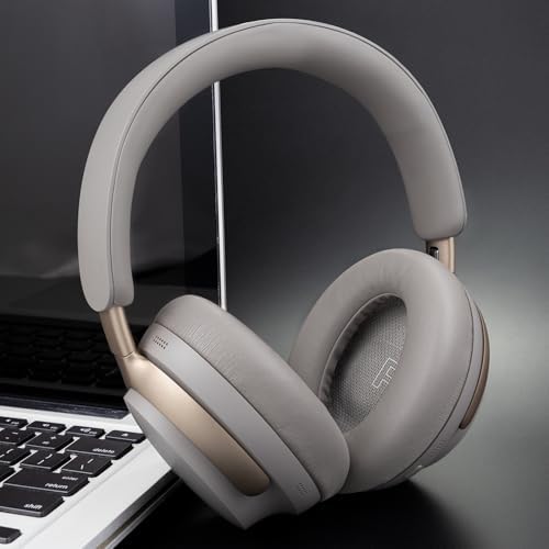 Transform Your Listening Experience with SOULWIT Replacement Earpads for Bose Quiet Comfort Wireless Headphones – Luxurious Ultra-Soft Protein Leather Cushions with Advanced High-Density Noise Cancelling Foam in Elegant Sandstone – Maximum Comfort, Superior Sound Isolation, and Effortless Installation for Extended Headphone Lifespan