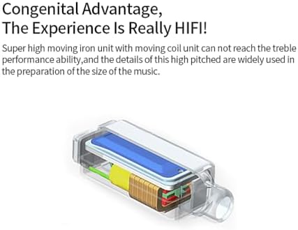 Elevate Your Audio Experience with KZ ZST Dual-Driver Wired In-Ear Monitors – Exceptional Sound Quality for Gamers and Music Lovers, Featuring Detachable Cable for Longevity, Superior Noise Isolation for an Immersive Listening Environment, and Customizable Color Options to Reflect Your Personal Style – Universal Compatibility with All Devices