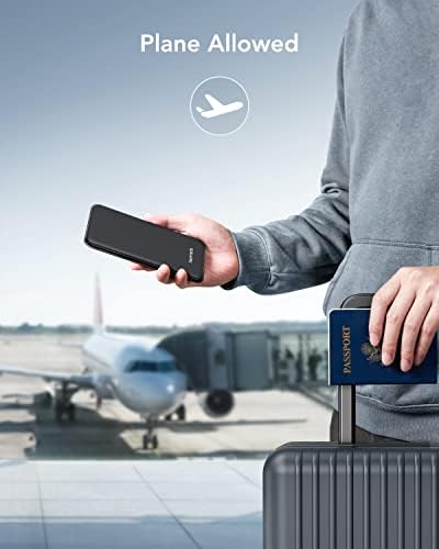 Charmast 26800 m Ah High-Capacity Slim Power Bank – 15 W Fast Charging Portable Charger for i Phone 16/16 Pro/16 Pro Max, i Phone 15/14/13/12, i Pad, Samsung & More – Ultimate Travel Essential with Multiple Charging Ports for On-the-Go Power