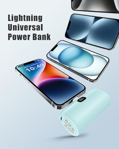 Ultra-Compact 5000 m Ah Mini Power Bank – 20 W Fast Charging Portable Charger for i Phone & Android – Lightweight Travel Essential with PD Compatibility & Smart Protection – Perfect for Short Trips, Camping, and Everyday Use
