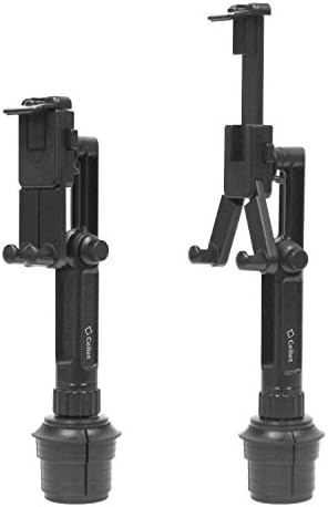 Universal Tablet Car Holder Mount – Cellet Premium Cup Holder Cradle with 360-Degree Rotation for i Pad, Samsung Galaxy, Amazon Fire, and Microsoft Surface – Effortless Installation, Optimal Stability, and Enhanced Viewing Experience While Driving