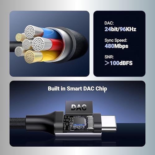 Betron USB-C Wired Earbuds: Immerse Yourself in High-Fidelity Sound with Seamless Compatibility for i Phone 15/16 & Samsung Galaxy – Experience Effortless Control, Noise Isolation, and Lightweight Comfort for Everyday Listening Excellence