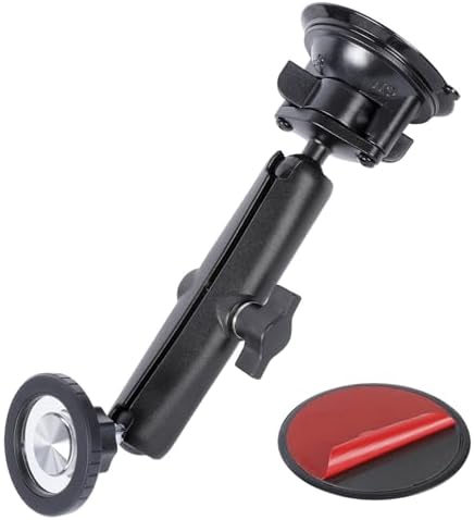 Mag Safe-Compatible Magnetic Car Phone Holder – Ultra-Stable 360° Swivel Suction Mount for i Phone 12-16 Series – Effortless Hands-Free Navigation & Secure Dashboard or Windshield Installation for Safe Driving Experience