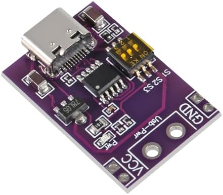 10-Pack USB-PD Fast Charge Trigger Module | Versatile Type-C Adapter for PD2.0 & PD3.0 Power Supply Solutions | High-Efficiency QC AFC Charging Tool for Tech Enthusiasts and Professionals | Essential Power Accessory for Rapid Device Charging and Compatibility Testing | Durable and Compact Design for Seamless Integration into Any Setup