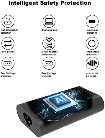 45 W USB-C Charger for Dell XPS & Latitude Laptops – Fast Charging Power Supply with Universal Compatibility & Safety Features for Models 7390, 9350, 9360, and More – Lightweight & Efficient Design for On-the-Go Users – Reliable Replacement for HA45, NM180, LA45, NM150