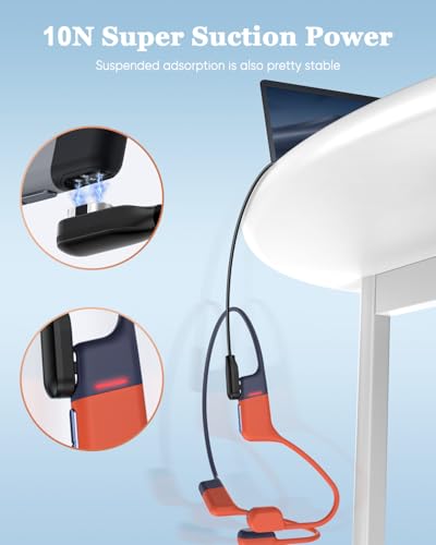 2 Pack Magnetic USB-A Charging Cable for SHOKZ Open Swim Pro S710 – 3.3 Ft Fast Charger Cord for Bone Conduction Headphones – Durable Design with Enhanced Compatibility and Easy Connection for Active Lifestyles