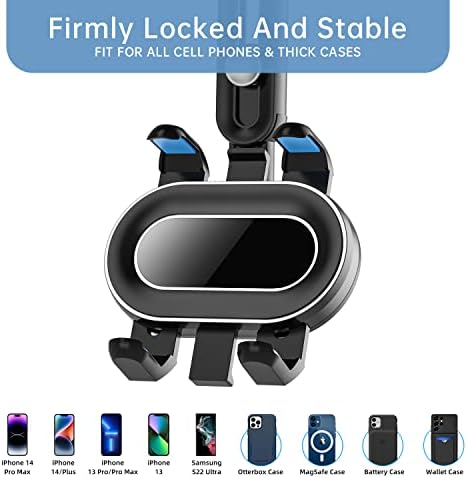 Revolutionize Your Driving Experience with Our Premium Mag Safe Car Mount – Secure Rear View Mirror Phone Holder for i Phone 16/15/14/13/12 Series & All Mag Safe Devices – Effortless Installation, Adjustable Viewing Angles, and Superior Magnetic Grip for Ultimate Safety and Convenience