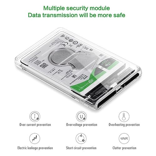 Chenyang Dual Function MSATA SSD JBOD Adapter with USB C 2.5″ Hard Drive Enclosure – Unmatched Speed and Versatility for Enhanced Storage Solutions