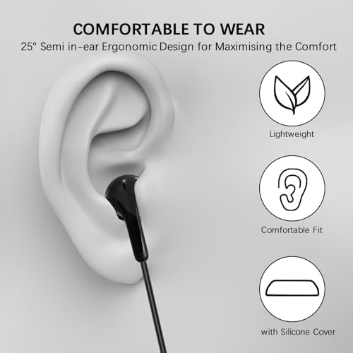 High-Fidelity USB C Earbuds with Ergonomic Design & Integrated Mic – Premium Sound Quality for Samsung S25 Ultra, i Phone 16, Pixel 9, and More – Magnetic Carry Case for Effortless Portability & Enhanced Compatibility – Perfect for Music Lovers & Professionals