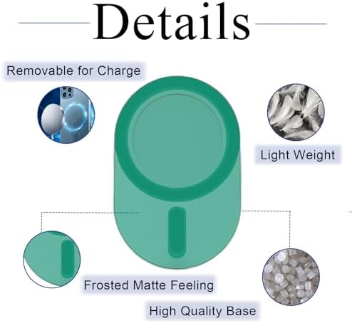 Versatile Magnetic Phone Grip Base for Pop Socket Holders – Stylish Pink Plate Compatible with i Phone Mag Safe Cases for Secure Attachment, Hassle-Free Wireless Charging, and Enhanced Stability – Ultimate Hands-Free Accessory for Modern Mobile Users