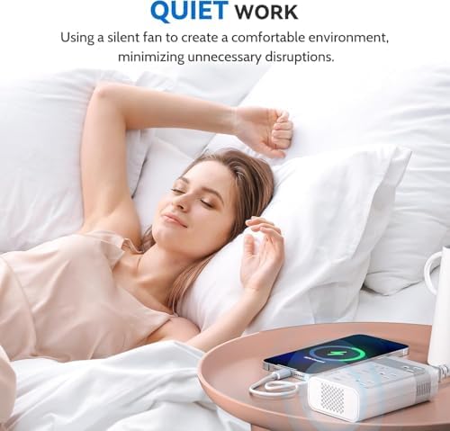 DOACE 350 W Voltage Converter: Essential US to Europe Power Adapter for Safe and Efficient Charging of Electronics, Hair Tools, and Laptops – Compact, Lightweight Design for Hassle-Free Travel and Reliable Performance