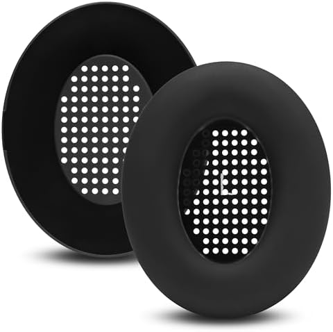 Transform Your Sennheiser Momentum 4 with WC Sweat Z Earpad Covers – Stylish Black Camo Protection for Active Lifestyles – Sweatproof, Washable Silicone Ear Pads for Ultimate Comfort and Enhanced Longevity