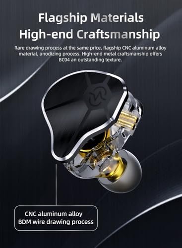 Elevate Your Audio Experience with Keephifi CCZ BC04 Wired Earbuds – Lightweight Hi-Fi IEMS Featuring Advanced Dynamic Hybrid Dual Drivers for Crystal Clear Sound Quality, Perfect for Gaming, Music Lovers, and Hands-Free Communication – Stylish Purple Design with Integrated Microphone for Enhanced Compatibility and Comfort