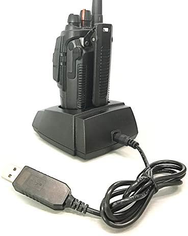 BTECH USB Smart Converter Cable (12 V) – High-Speed 5.5 mm Barrel Connector for DMR-6 X2, Any Tone & TYT Devices – Ultimate Power & Data Solution for Seamless Connectivity and Enhanced Compatibility