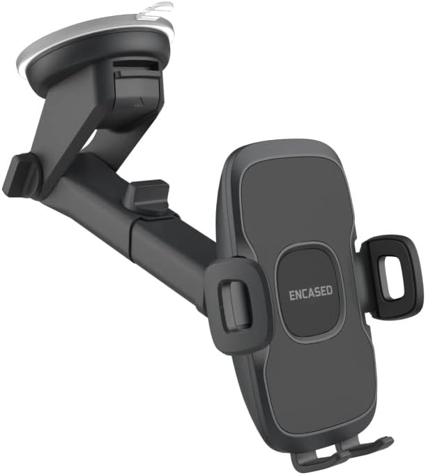 Premium Encased Car Phone Mount for Motorola Devices – Secure Dashboard & Window Holder for Moto G Power, G Stylus, G Pure, G Play with Case-Friendly Design and 360-Degree Rotation for Enhanced Navigation and Safety