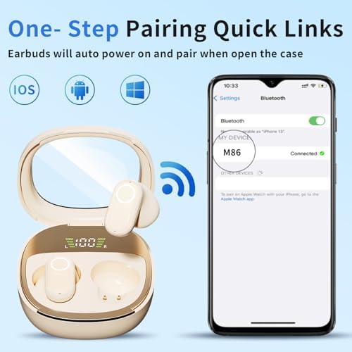 Elevate Your Audio Experience with Space Capsule Wireless Earbuds – Advanced Bluetooth 5.4 Connectivity, Immersive Hi-Fi Stereo Sound with Deep Bass, Exceptional 40-Hour Playtime, Ultra-Lightweight Comfort for All-Day Use, Robust Waterproof Design for Active Lifestyles, Smart LED Battery Status Indicator for Seamless Monitoring (Sleek Black)