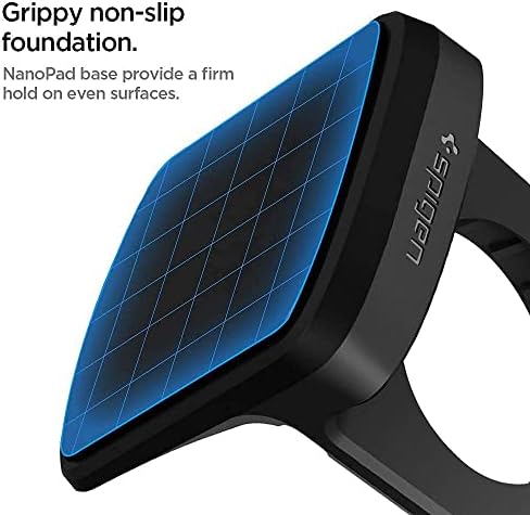 Spigen S352 Galaxy Watch Stand – Premium Charging Solution for Galaxy Watch FE, 4, 4 Classic, 3, and Active – Sleek Black Design for Enhanced Usability and Stability
