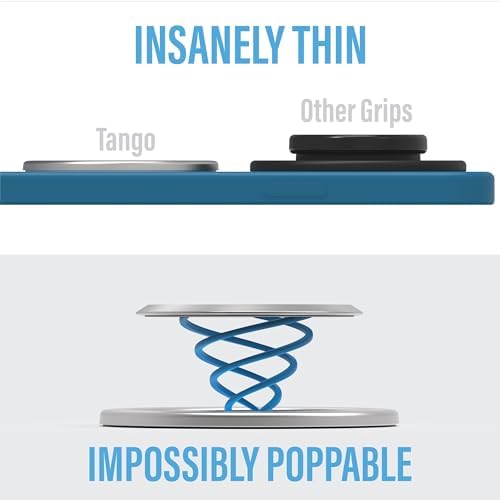 Revolutionize Your Smartphone Interaction with Tango Ultra Thin Grip for Mag Safe – Limited Edition BEE | One-Handed Access, Expansive 10 x Versatility, Space-Grade Steel Durability, Seamless Wireless Charging, and Built-In Kickstand for Ultimate Convenience and Style