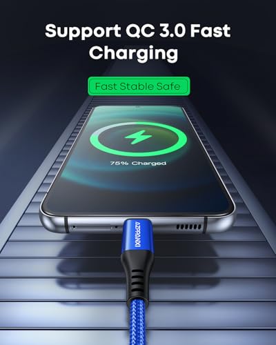 Experience the Ultimate Charging Freedom with Our 20 FT USB C to USB C Cable – Fast 60 W Power Delivery for Galaxy, Mac Book, i Pad Pro, and More – Durable Nylon Braided Design for Maximum Longevity and Enhanced Compatibility – Perfect for Gaming, Streaming, and Multi-Device Use – Effortless Connectivity Anywhere, Anytime!